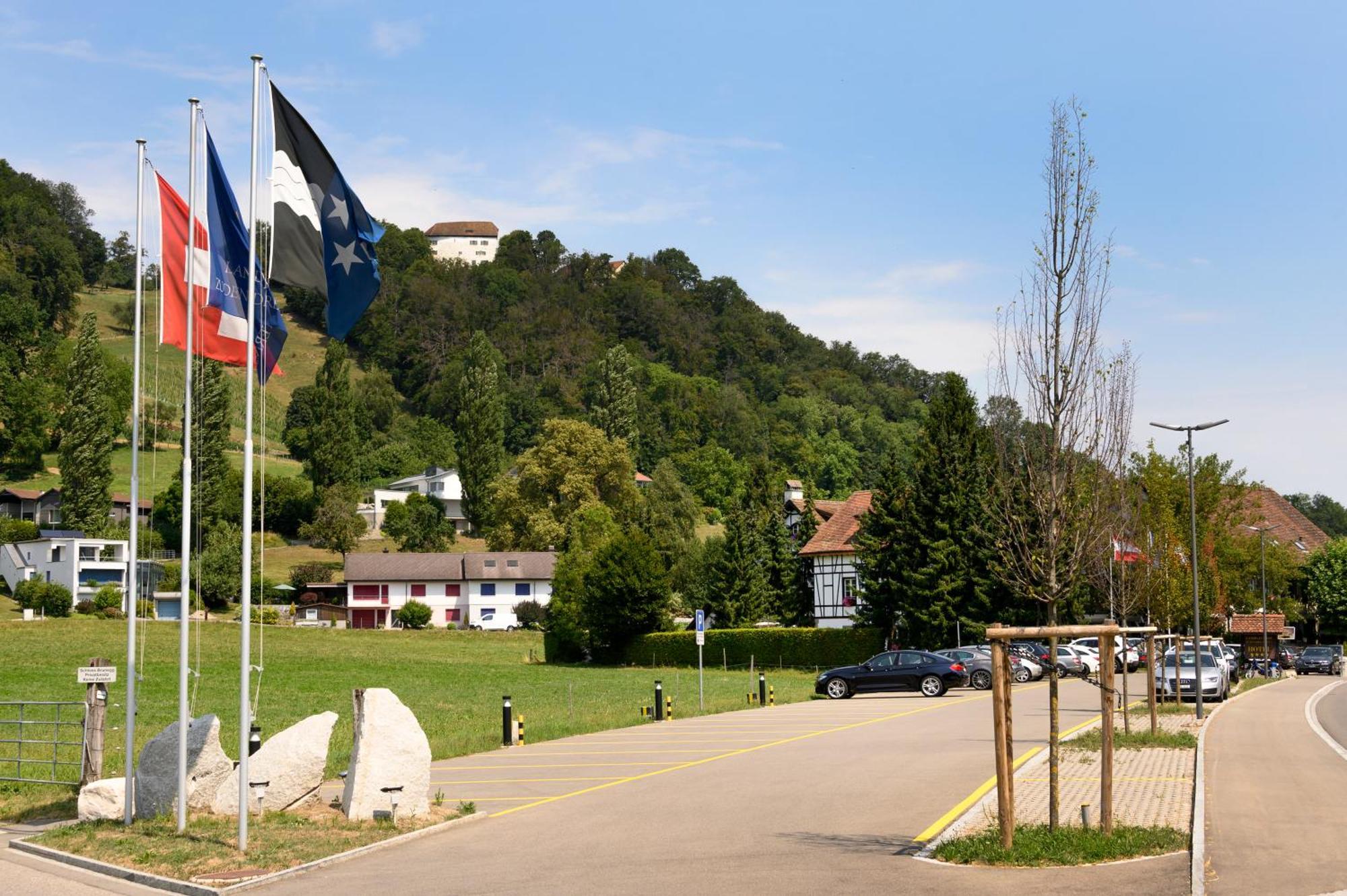 Landgasthof Zu Den Drei Sternen Brunegg Kültér fotó